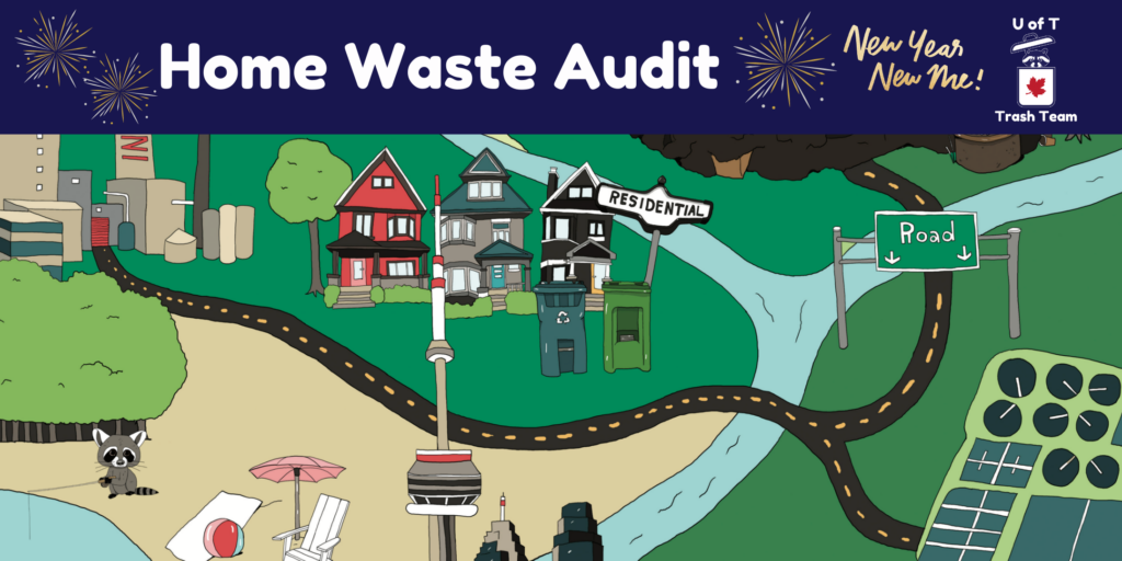 University of Toronto Home Waste Audit flyer (horizontal)