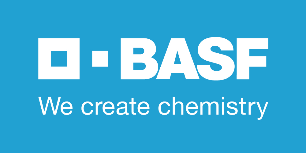 the BASF blue logo